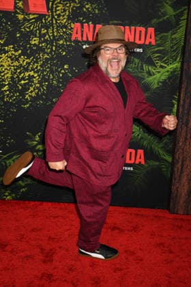 LOS ANGELES, CA - DECEMBER 13: Jack Black at the premiere Of Anaconda at The United Theater In Los Angeles, California on On December 13, 2025 . Copyright: xJeffreyxMayerx