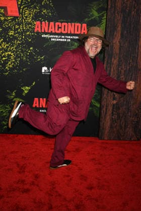 LOS ANGELES, CA - DECEMBER 13: Jack Black at the premiere Of Anaconda at The United Theater In Los Angeles, California on On December 13, 2025 . Copyright: xJeffreyxMayerx