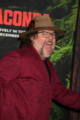 LOS ANGELES, CA - DECEMBER 13: Jack Black at the premiere Of Anaconda at The United Theater In Los Angeles, California on On December 13, 2025 . Copyright: xJeffreyxMayerx