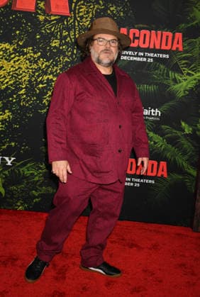 LOS ANGELES, CA - DECEMBER 13: Jack Black at the premiere Of Anaconda at The United Theater In Los Angeles, California on On December 13, 2025 . Copyright: xJeffreyxMayerx