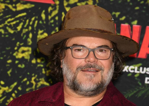 LOS ANGELES, CA - DECEMBER 13: Jack Black at the premiere Of Anaconda at The United Theater In Los Angeles, California on On December 13, 2025 . Copyright: xJeffreyxMayerx