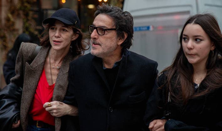 Inauguration of The Jane Birkin Footbridge - Paris Charlotte Gainsbourg and Yvan Attal attending the inauguration of the footbridge « Jane Birkin » in Paris, France on December 13, 2025. Photo by Denis Prezat ABACAPRESS.COM Paris France  Copyright: xPrezatxDenis ABACAx