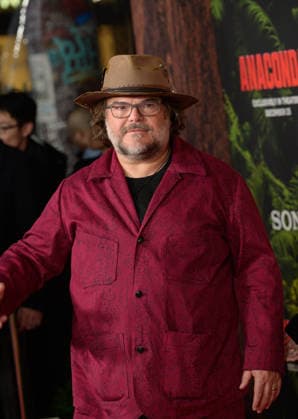 Anaconda Premiere - Los Angeles, USA LOS ANGELES, USA. December 13, 2025: Jack Black at the premiere of Anaconda at the United Theatre. Los Angeles CA USA  Copyright: xPaulxSmith Featureflashx