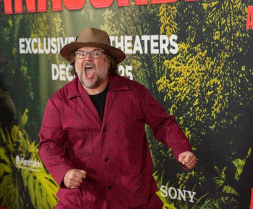 Anaconda Premiere - Los Angeles, USA LOS ANGELES, USA. December 13, 2025: Jack Black at the premiere of Anaconda at the United Theatre. Los Angeles CA USA  Copyright: xPaulxSmith Featureflashx