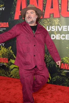 Anaconda Premiere - Los Angeles, USA LOS ANGELES, USA. December 13, 2025: Jack Black at the premiere of Anaconda at the United Theatre. Los Angeles CA USA  Copyright: xPaulxSmith Featureflashx