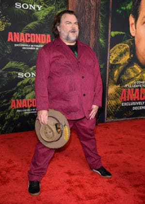 Anaconda Premiere - Los Angeles, USA LOS ANGELES, USA. December 13, 2025: Jack Black at the premiere of Anaconda at the United Theatre. Los Angeles CA USA  Copyright: xPaulxSmith Featureflashx