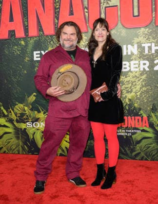 Anaconda Premiere - Los Angeles, USA LOS ANGELES, USA. December 13, 2025: Jack Black & Tanya Haden at the premiere of Anaconda at the United Theatre. Los Angeles CA USA  Copyright: xPaulxSmith Featureflashx