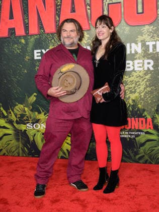 Anaconda Premiere - Los Angeles, USA LOS ANGELES, USA. December 13, 2025: Jack Black & Tanya Haden at the premiere of Anaconda at the United Theatre. Los Angeles CA USA  Copyright: xPaulxSmith Featureflashx