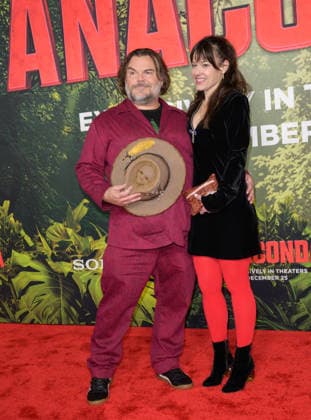 Anaconda Premiere - Los Angeles, USA LOS ANGELES, USA. December 13, 2025: Jack Black & Tanya Haden at the premiere of Anaconda at the United Theatre. Los Angeles CA USA  Copyright: xPaulxSmith Featureflashx