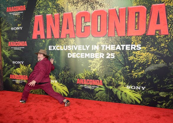 Anaconda Premiere - Los Angeles, USA LOS ANGELES, USA. December 13, 2025: Jack Black at the premiere of Anaconda at the United Theatre. Los Angeles CA USA  Copyright: xPaulxSmith Featureflashx