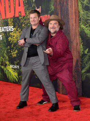 Anaconda Premiere - Los Angeles, USA LOS ANGELES, USA. December 13, 2025: Jack Black & Steve Zahn at the premiere of Anaconda at the United Theatre. Los Angeles CA USA  Copyright: xPaulxSmith Featureflashx
