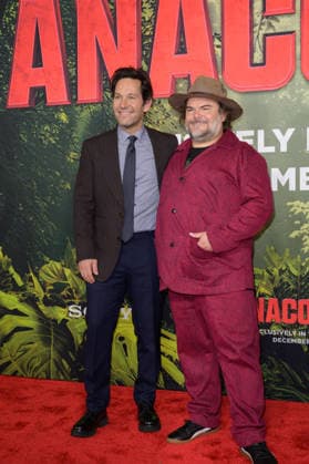 Anaconda Premiere - Los Angeles, USA LOS ANGELES, USA. December 13, 2025: Paul Rudd & Jack Black at the premiere of Anaconda at the United Theatre. Los Angeles CA USA  Copyright: xPaulxSmith Featureflashx