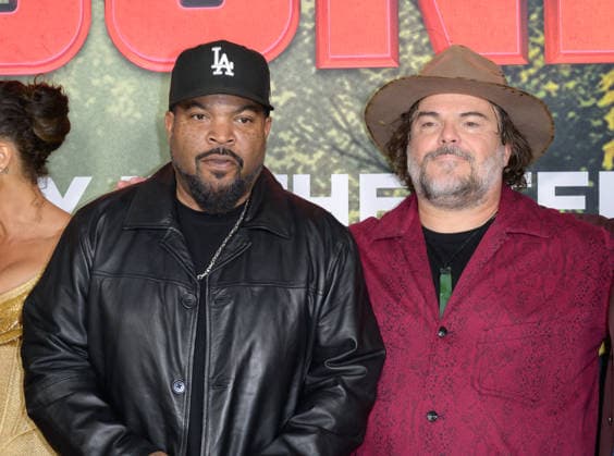 Anaconda Premiere - Los Angeles, USA LOS ANGELES, USA. December 13, 2025: Ice Cube & Jack Black at the premiere of Anaconda at the United Theatre. Los Angeles CA USA  Copyright: xPaulxSmith Featureflashx