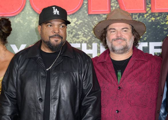 Anaconda Premiere - Los Angeles, USA LOS ANGELES, USA. December 13, 2025: Ice Cube & Jack Black at the premiere of Anaconda at the United Theatre. Los Angeles CA USA  Copyright: xPaulxSmith Featureflashx