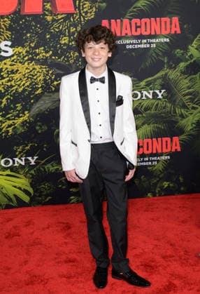 Anaconda Premiere - Los Angeles, USA LOS ANGELES, USA. December 13, 2025: Sebastian Sero at the premiere of Anaconda at the United Theatre. Los Angeles CA USA  Copyright: xPaulxSmith Featureflashx