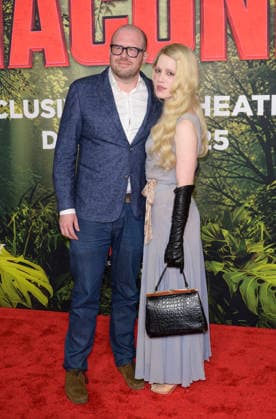 Anaconda Premiere - Los Angeles, USA LOS ANGELES, USA. December 13, 2025: Evan Daugherty & Esther Harrington at the premiere of Anaconda at the United Theatre. Los Angeles CA USA  Copyright: xPaulxSmith Featureflashx