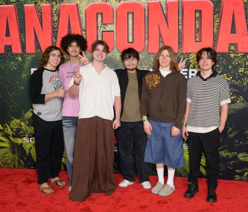 Anaconda Premiere - Los Angeles, USA LOS ANGELES, USA. December 13, 2025: The Anime Men at the premiere of Anaconda at the United Theatre. Los Angeles CA USA  Copyright: xPaulxSmith Featureflashx