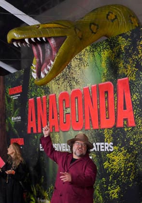 Cast member Jack Black attends the world premiere of the motion picture horror comedy Anaconda at the United Theater in Los Angeles on Saturday, December 13, 2025. Storyline: A group of friends are going through a mid-life crisis. They decide to remake a favorite movie from their youth but encounter unexpected events when they enter the jungle.  LAP2025121312 JIMxRUYMEN