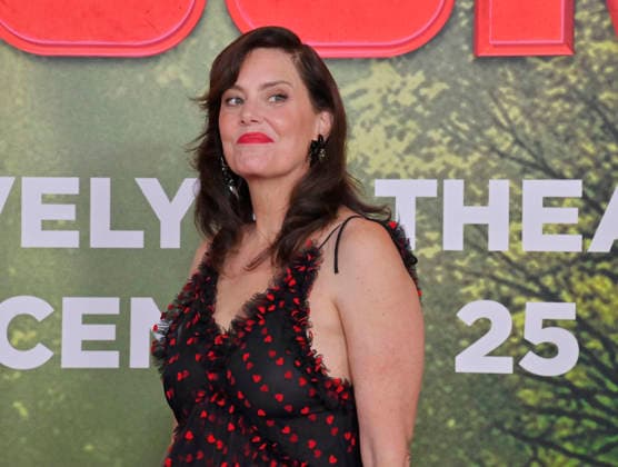 Cast member Ione Skye attends the world premiere of the motion picture horror comedy Anaconda at the United Theater in Los Angeles on Saturday, December 13, 2025. Storyline: A group of friends are going through a mid-life crisis. They decide to remake a favorite movie from their youth but encounter unexpected events when they enter the jungle.  LAP2025121346 JIMxRUYMEN