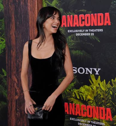Renee Herbert attends the world premiere of the motion picture horror comedy Anaconda at the United Theater in Los Angeles on Saturday, December 13, 2025. Storyline: A group of friends are going through a mid-life crisis. They decide to remake a favorite movie from their youth but encounter unexpected events when they enter the jungle.  LAP2025121390 JIMxRUYMEN