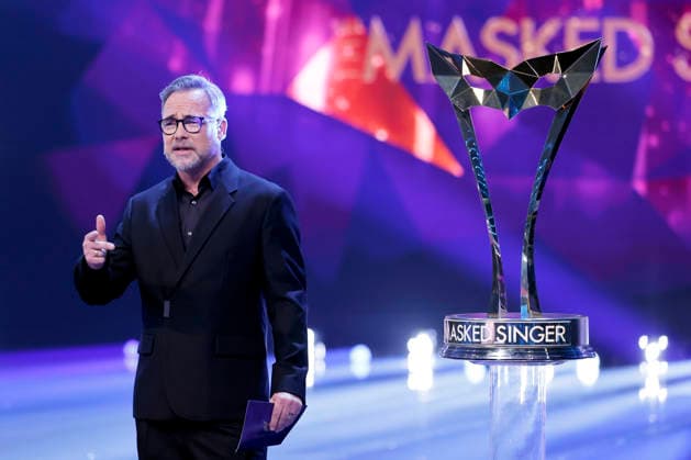 Presenter Matthias Opdenhövel in the Prosieben show The Masked Singer at the MMC Studios in Ossendorf Cologne, 13 12 2025 NRW Germany Copyright: xChristophxHardtx