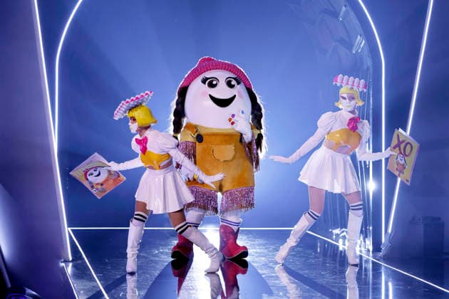 Presenter Amira Aly took 4th place as the character Eggi in the Prosieben show The Masked Singer at the MMC Studios in Ossendorf Cologne, 13 12 2025 NRW Germany Copyright: xChristophxHardtx