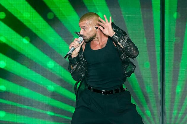 Ricky Martin in concert during Starlite Madrid 2025. December 13, 2025. (20251213965)