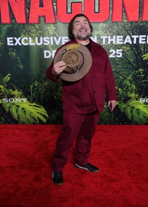 13 December 2025 - Los Angeles, California - Jack Black. Los Angeles Premiere Of Columbia Pictures Anaconda held at The United Theater on Broadwayl.in Los Angeles. Photo Copyright: xAdMediax MediaPunchx