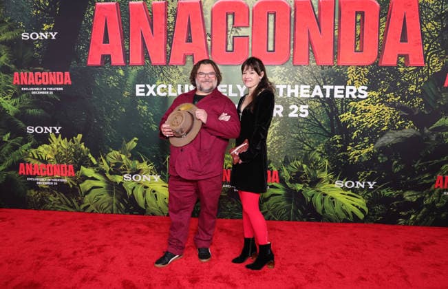 13 December 2025 - Los Angeles, California - Paul Rudd, Tanya Haden. Los Angeles Premiere Of Columbia Pictures Anaconda held at The United Theater on Broadwayl.in Los Angeles. Photo Copyright: xAdMediax MediaPunchx