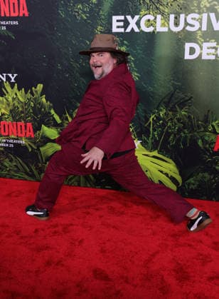 13 December 2025 - Los Angeles, California - Jack Black. Los Angeles Premiere Of Columbia Pictures Anaconda held at The United Theater on Broadwayl.in Los Angeles. Photo Copyright: xAdMediax MediaPunchx