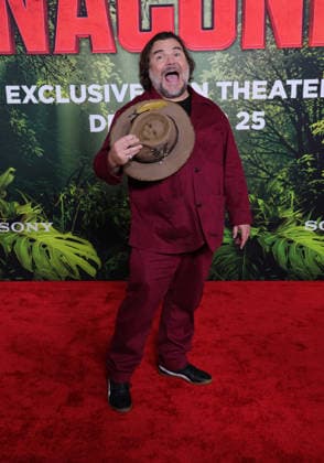 13 December 2025 - Los Angeles, California - Jack Black. Los Angeles Premiere Of Columbia Pictures Anaconda held at The United Theater on Broadwayl.in Los Angeles. Photo Copyright: xAdMediax MediaPunchx