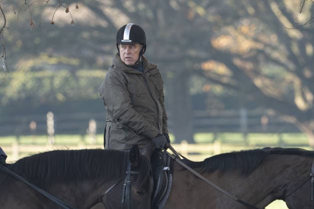 Andrew Mountbatten Windsor 13.12.2025. Andrew Mountbatten Windsor pictured today at Windsor Castle.  Copyright: xIanxWhittakerx NINTCHDBPICT001045433149