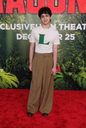 13 December 2025 - Los Angeles, California -Isaac Ordonez. Los Angeles Premiere Of Columbia Pictures Anaconda held at The United Theater on Broadwayl.in Los Angeles. Photo Copyright: xAdMediax MediaPunchx