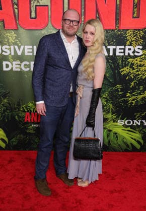 13 December 2025 - Los Angeles, California -Evan Daugherty, Esther Harrington. Los Angeles Premiere Of Columbia Pictures Anaconda held at The United Theater on Broadwayl.in Los Angeles. Photo Copyright: xAdMediax MediaPunchx