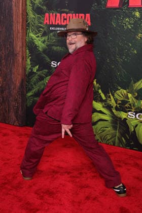 13 December 2025 - Los Angeles, California - Jack Black. Los Angeles Premiere Of Columbia Pictures Anaconda held at The United Theater on Broadwayl.in Los Angeles. Photo Copyright: xAdMediax MediaPunchx