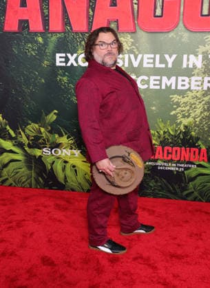 13 December 2025 - Los Angeles, California - Jack Black. Los Angeles Premiere Of Columbia Pictures Anaconda held at The United Theater on Broadwayl.in Los Angeles. Photo Copyright: xAdMediax MediaPunchx
