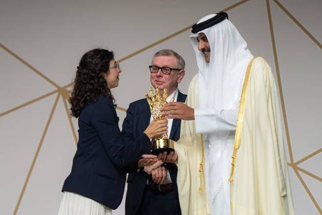 The Emir of the State of Qatar, Tamim bin Hamad Al Thani, attended the ninth edition of the Sheikh Tamim bin Hamad Al Thani International Anti-Corruption Excellence Award The Emir of the State of Qatar, Tamim bin Hamad Al Thani, attended the ninth edition of the Sheikh Tamim bin Hamad Al Thani International Anti-Corruption Excellence Award ceremony and honored the winners. Doha, Qatar, December 14, 2025. Photo by Emiri Diwan Office Doha Doha Qatar 141225_Qatar_QPO_00(1) Copyright: xapaimagesxEmirixDiwanxOfficex xapaimagesx