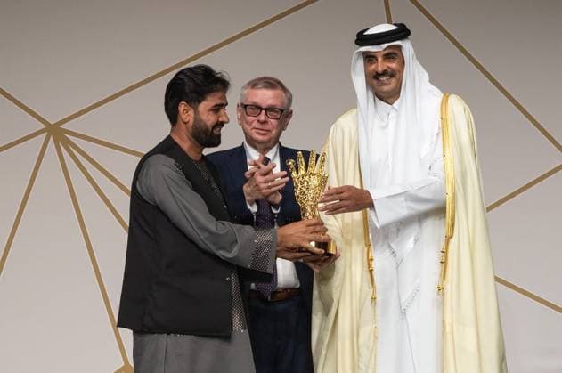 The Emir of the State of Qatar, Tamim bin Hamad Al Thani, attended the ninth edition of the Sheikh Tamim bin Hamad Al Thani International Anti-Corruption Excellence Award The Emir of the State of Qatar, Tamim bin Hamad Al Thani, attended the ninth edition of the Sheikh Tamim bin Hamad Al Thani International Anti-Corruption Excellence Award ceremony and honored the winners. Doha, Qatar, December 14, 2025. Photo by Emiri Diwan Office Doha Doha Qatar 141225_Qatar_QPO_00(5) Copyright: xapaimagesxEmirixDiwanxOfficex xapaimagesx