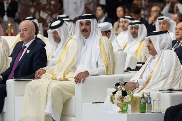 The Emir of the State of Qatar, Tamim bin Hamad Al Thani, attended the ninth edition of the Sheikh Tamim bin Hamad Al Thani International Anti-Corruption Excellence Award The Emir of the State of Qatar, Tamim bin Hamad Al Thani, attended the ninth edition of the Sheikh Tamim bin Hamad Al Thani International Anti-Corruption Excellence Award ceremony and honored the winners. Doha, Qatar, December 14, 2025. Photo by Emiri Diwan Office Doha Doha Qatar 141225_Qatar_QPO_00(6) Copyright: xapaimagesxEmirixDiwanxOfficex xapaimagesx