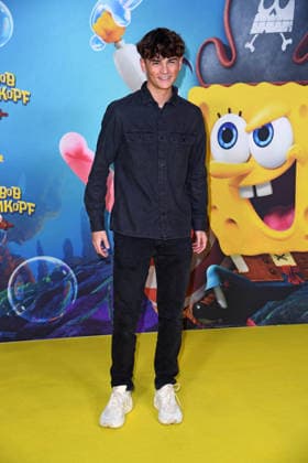 Benni Kalcher Benni BK at the German premiere of SPONGEBOB SCHWAMMKOPF PIRATEN AHOI at the cinema in the Kulturbrauerei in Berlin on 14 12 2025