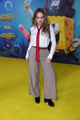 Marie von Bose at the German premiere of SPONGEBOB SCHWAMMKOPF PIRATEN AHOI at the cinema in the Kulturbrauerei in Berlin on 14 12 2025