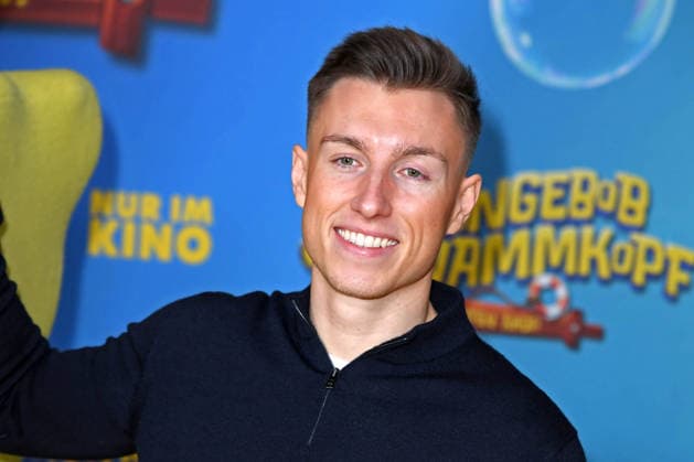 iCrimax Max Schuster at the German premiere of SPONGEBOB SCHWAMMKOPF PIRATEN AHOI at the cinema in the Kulturbrauerei in Berlin on 14 12 2025