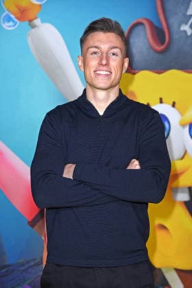 iCrimax Max Schuster at the German premiere of SPONGEBOB SCHWAMMKOPF PIRATEN AHOI at the cinema in the Kulturbrauerei in Berlin on 14 12 2025