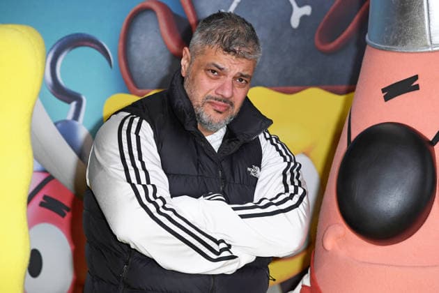 Imad Mardnli at the German premiere of SPONGEBOB SCHWAMMKOPF PIRATEN AHOI at the cinema in the Kulturbrauerei in Berlin on 14 12 2025