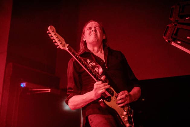 Candlemass live in Oslo, Norway Oslo, Norway. 13th, December 2025. The Swedish metal band Candlemass performs a live concert at Vulkan Arena in Oslo. Here guitarist Lars Johansson is seen live on stage. Norway, Oslo  Copyright: xGonzalesxPhoto KetilxMartinsenx
