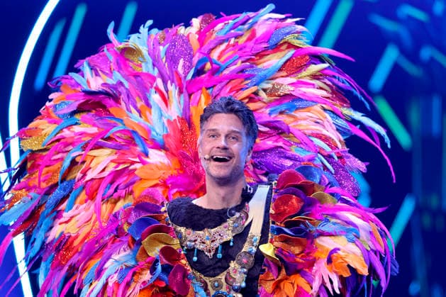 Actor Wayne Carpendale takes third place as the character The King in the ProSieben show The Masked Singer at the MMC Studios in Ossendorf Cologne, 13 12 2025 NRW Germany Copyright: xChristophxHardtx