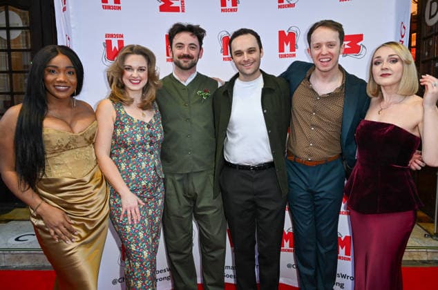 Gala Performance of Mischief s Christmas Carol Goes Wrong, Arrivals, London, UK. 14 December 2025 London, UK, 14 December 2025. Cast and crew at the Gala Performance of Mischief s Christmas Carol Goes Wrong at the Apollo Theatre, London, UK., Credit:Lee Floyd Avalon UK, London, Apollo Theatre Copyright: xLeexFloydx xAvalonx 1059250325