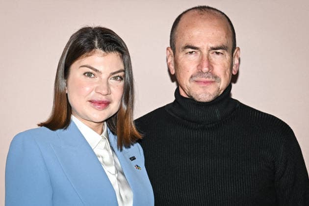 Photocall Courts Metrages Cesar 2026 in Paris FA Masha Kondakova poses with her producer for a photocall during the Brunch of Courts Metrages Cesar 2026 in Paris on December 14, 2025. Photo by Firas Abdullah ABACAPRESS.COM Paris Ile-de-France France  Copyright: xAbdullahxFiras ABACAx