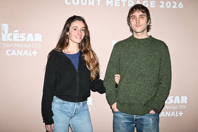 Photocall Courts Metrages Cesar 2026 in Paris FA (L-R) A guest and Victor Boyer pose for a photocall during the Brunch of Courts Metrages Cesar 2026 in Paris on December 14, 2025. Photo by Firas Abdullah ABACAPRESS.COM Paris Ile-de-France France  Copyright: xAbdullahxFiras ABACAx