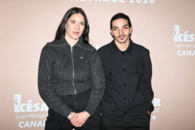 Photocall Courts Metrages Cesar 2026 in Paris FA (L-R) A guest and Bilel Chegrani pose for a photocall during the Brunch of Courts Metrages Cesar 2026 in Paris on December 14, 2025. Photo by Firas Abdullah ABACAPRESS.COM Paris Ile-de-France France  Copyright: xAbdullahxFiras ABACAx